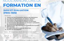 Formation en Suivi-Evaluation de Projets (MEAL)  mediacongo